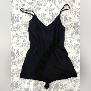 H&M Black Romper
